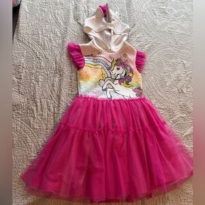 Jojo Siwa Unicorn Dress costume (M) 7/8